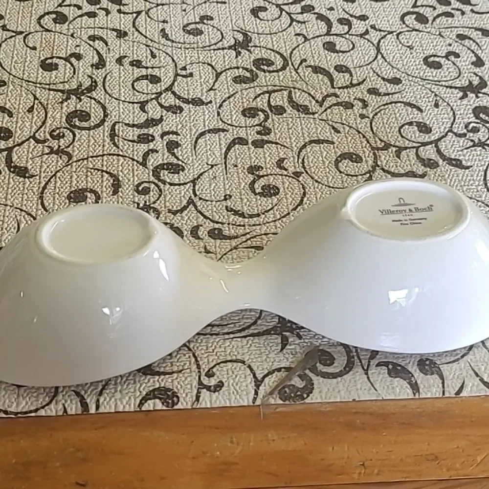 Villeroy & Bosh Elegant Hors D'oeuvre Double Bowl